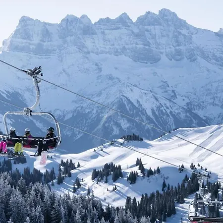 Portes Du Soleil Psb196 Telecabine & Mountain 4 Per Apartment